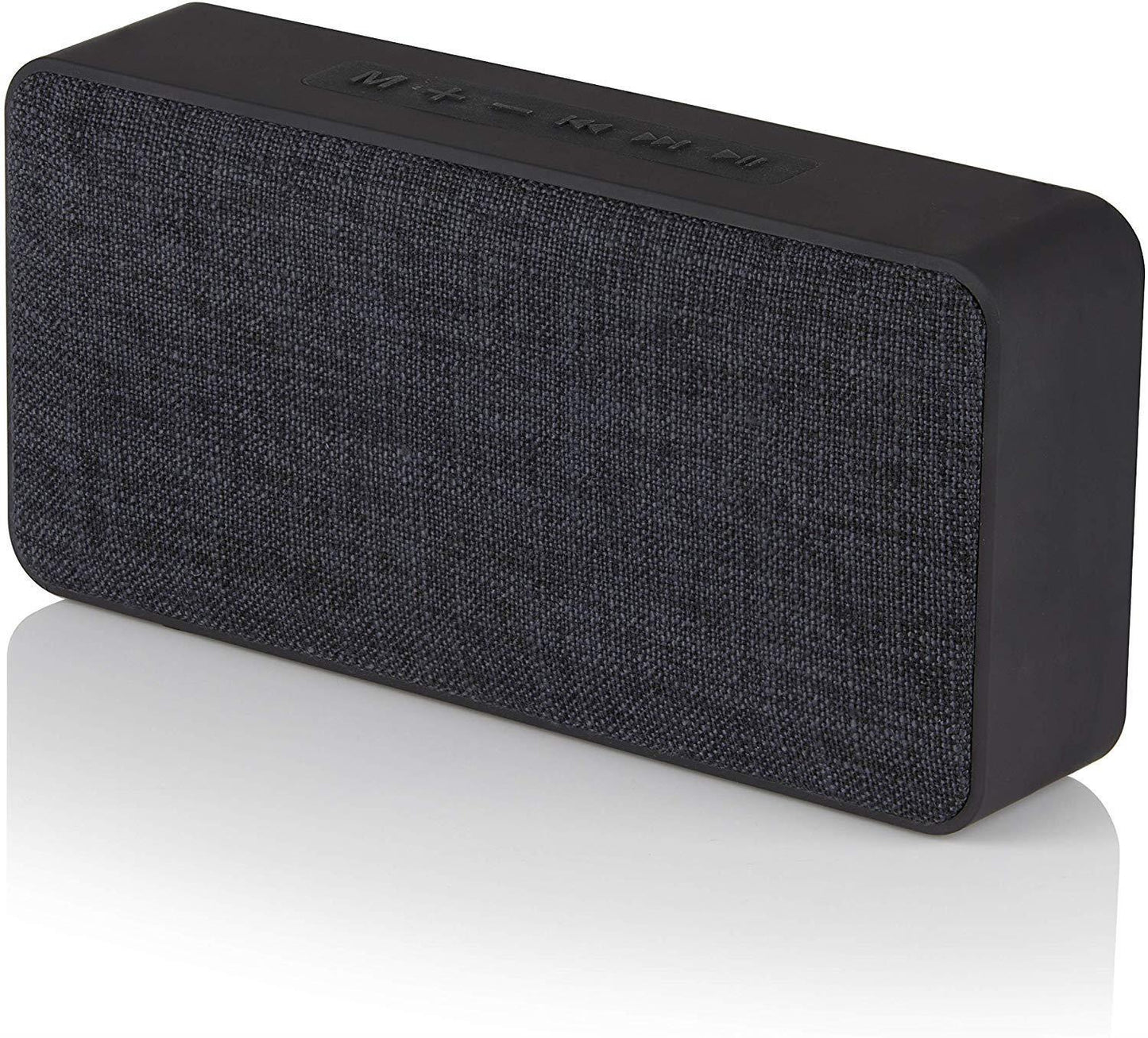 Akai Portable Wireless Bluetooth Speaker with Built-In Rechargeable Battery and Microphone Fabric Speaker