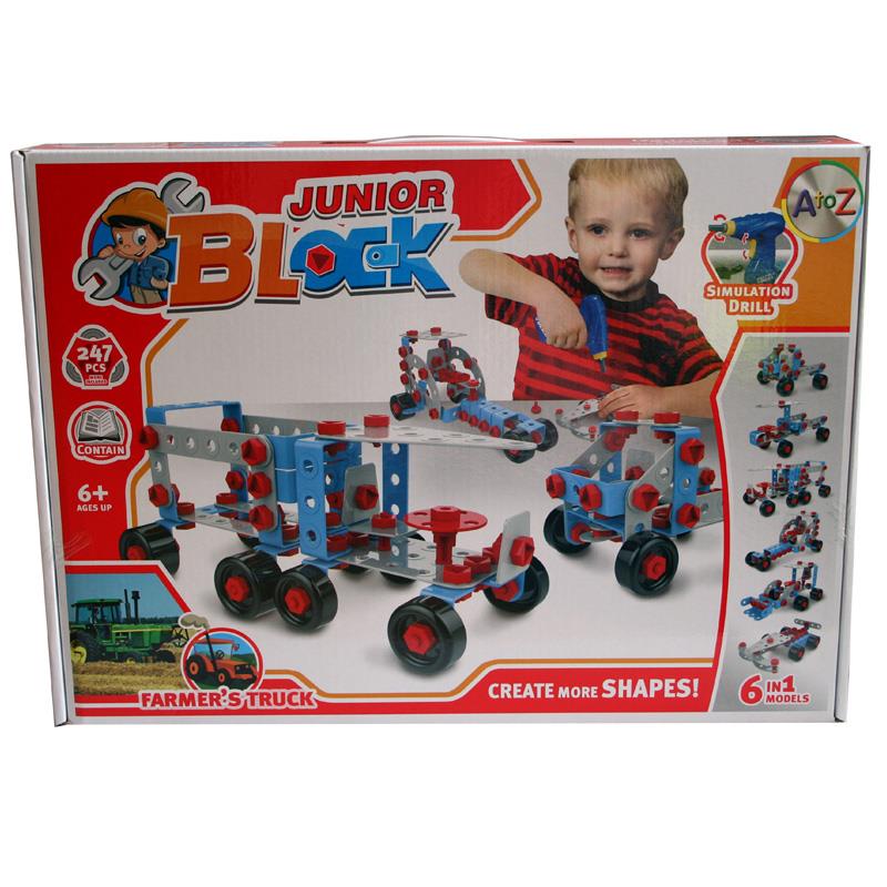 JR Mechanics Construction set Toy Game for Kids Boy Girl 247pcs