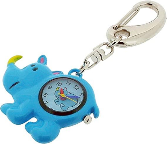 Imperial Key Chain Clock Blue Rhino IMP724