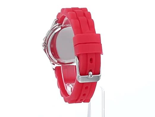 Disney Spiderman Unisex Child Red Rubber strap Watch SMH9000