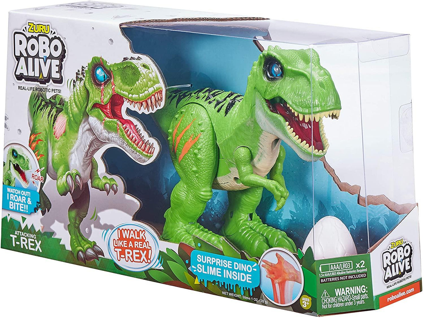 Robo Alive Dino T-Rex Series 2 Green