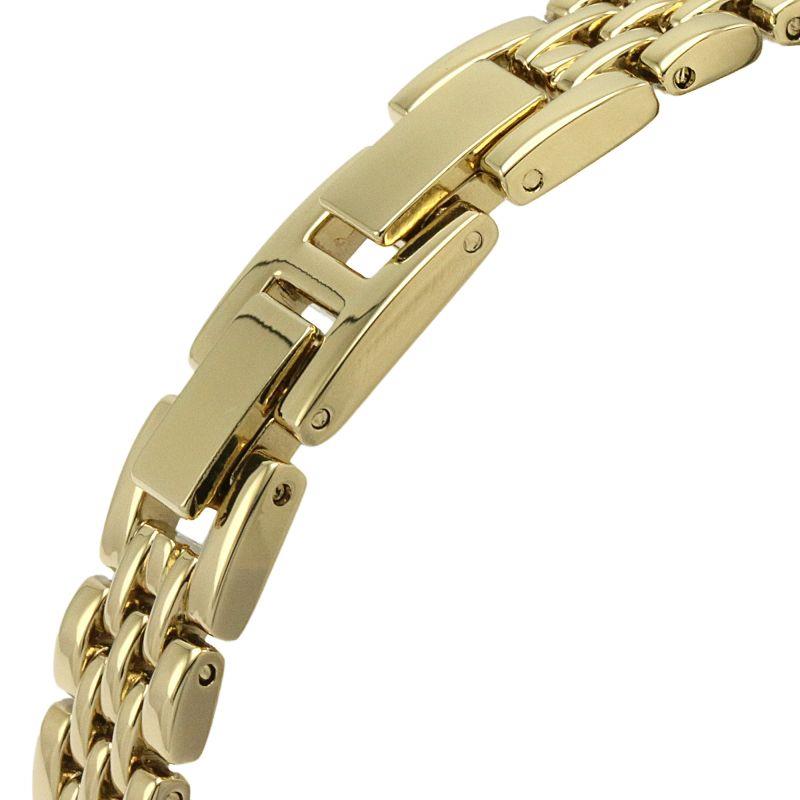Sekonda Ladies Black Dial With Gold Plated Stainless Steel Bracelet Watch 2971