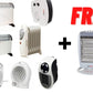 7x Heaters Combo + 1x StayWarm Halogen Heater Free