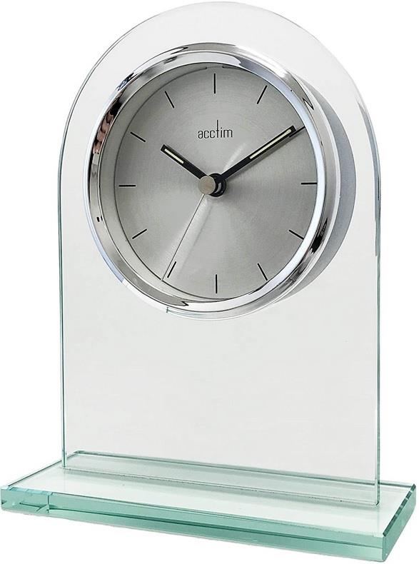 Acctim Ledburn Glass Mantel Clock 37087