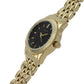 Sekonda Ladies Black Dial With Gold Plated Stainless Steel Bracelet Watch 2971