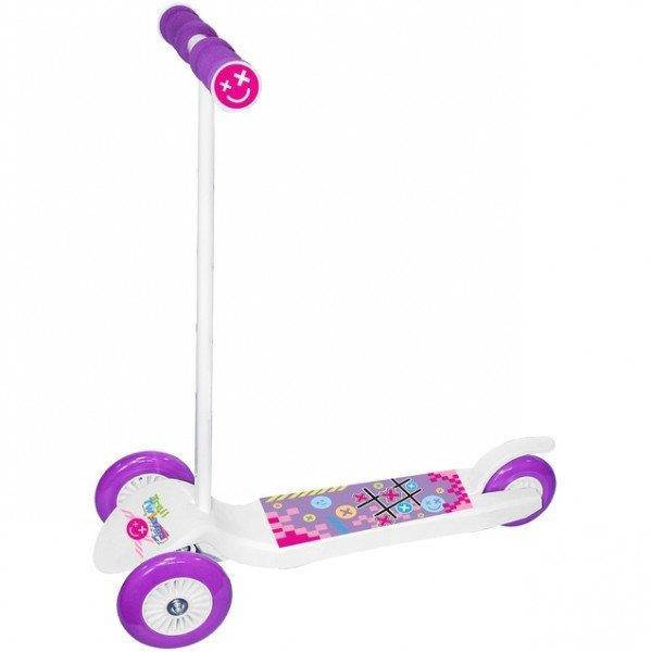 Ozbozz Trail Twist Junior Scooter (White)  SV11588