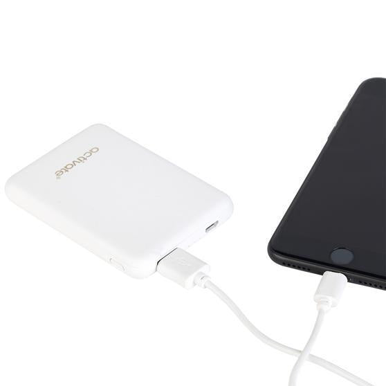 Activate Portable Charger Power Bank, 10000 mAh - White