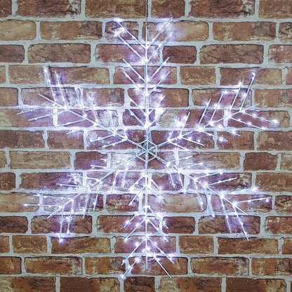 Christmas Workshop 75CM 240LED Snowflake Silhouette Light - White - 70719