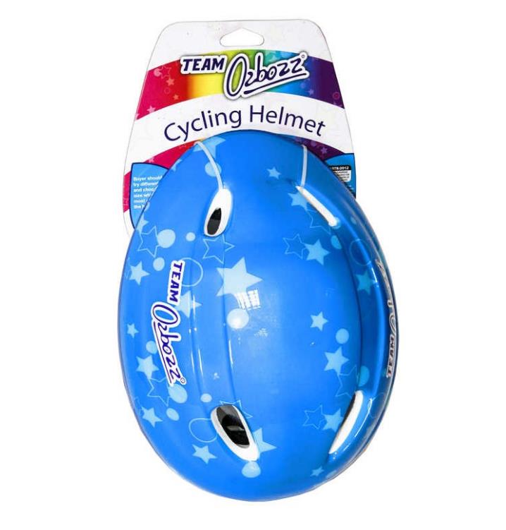 Ozbozz Junior Cycle Helmet for Boys - Blue