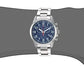 Citizen Mens Chandler Eco-drive Sport Blue Face With Stainless Steel Bracelet Watch - At0200-56l