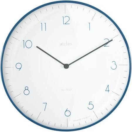 Acctim 29469 Koppen 30cm Domed Wall Clock Acctim Colour: KIngfisher Blue