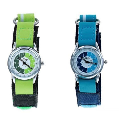 Relda Boys & Girls Children Time Teacher Analogue Nylon Strap Watch REL1 Available Multiple Colour NEEDS BATTERY