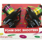 Global Gizmos 50310 Fun Twin Pack of Two Foam Disc Shooters