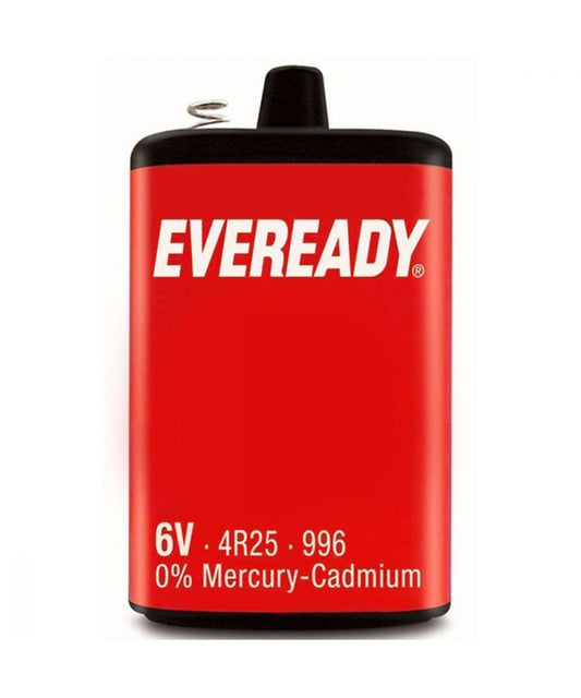 Eveready PJ996 6V Size Zinc Battery