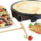 Giles & Posner® EK2510G Electric Crepe Maker | 30 cm/12 Inch Plate | 1300 W | Cook Delicious Sweet and Savoury Pancakes, Crepes and Galettes in Minutes