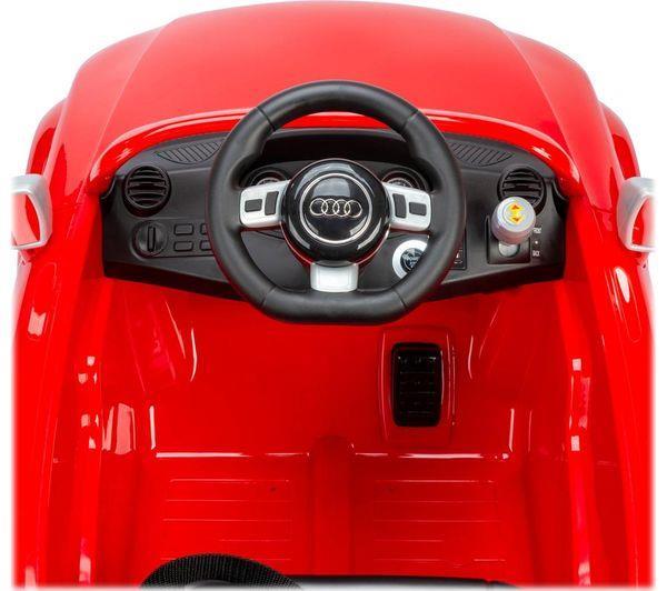 Audi TT RS Plus Electric Ride On Toy - Red Outdoor Game toy Garden TY5932RD