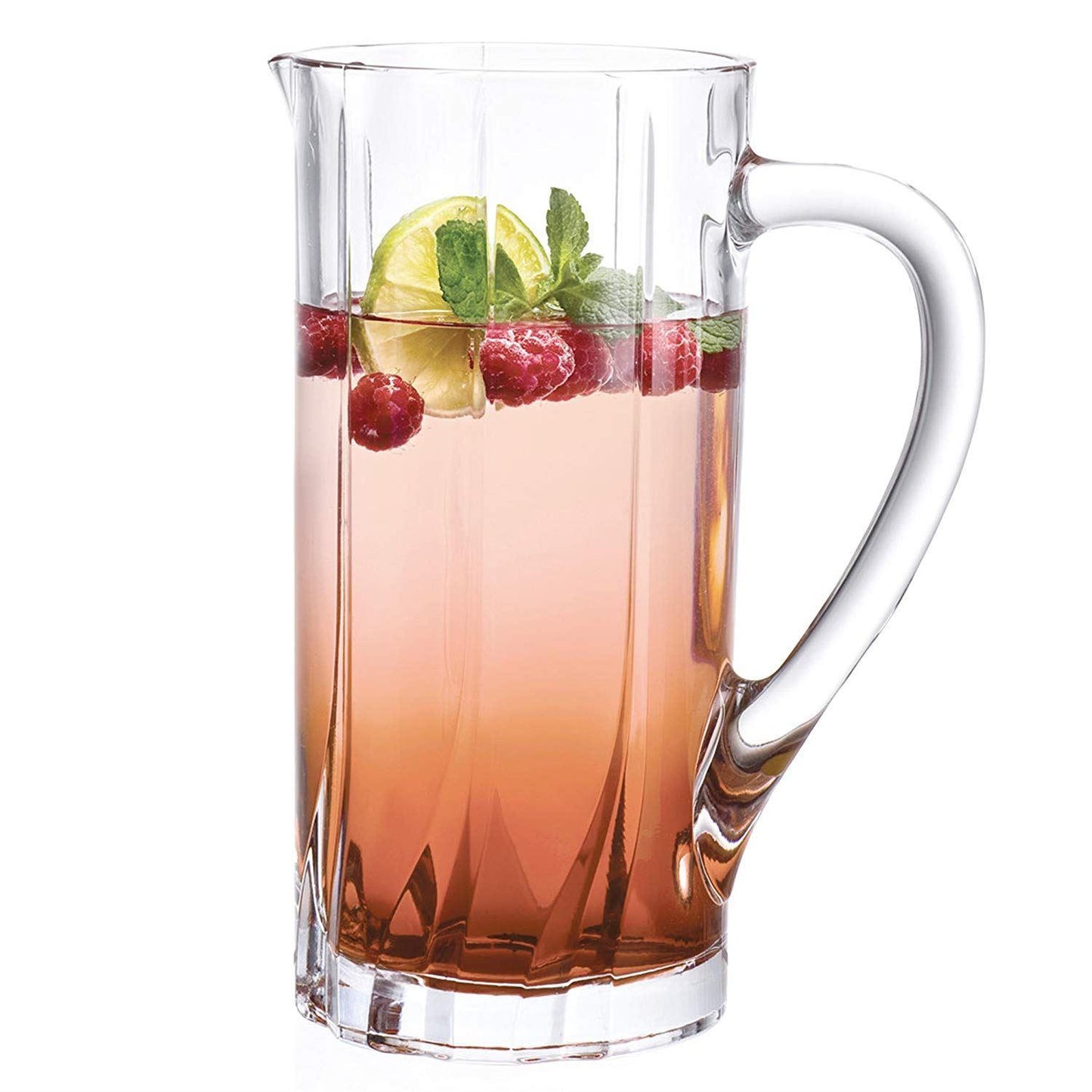 RCR Fluente Crystal Glass Water Juice Cocktail Jug, 1.2 Litre