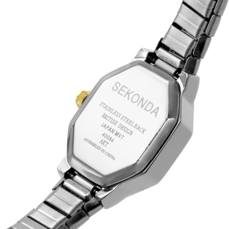 Sekonda Ladies Silver dial With Two-Tone Stainless Steel Bracelet Watch 40084
