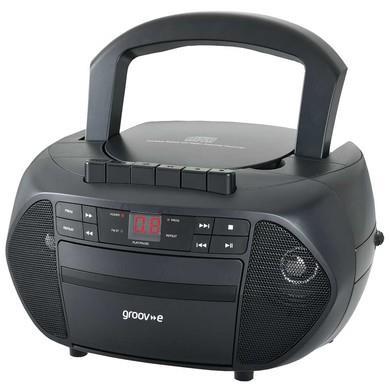 Groove traditional Boom Box Black