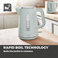 Tower Scandi Kettle with Rapid 1.7 Litre3 kW Sage Green - T10037GRN