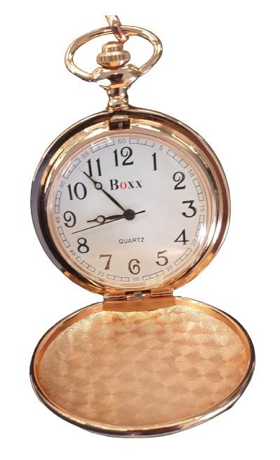 M5000 BOXX PLAIN QUARTZ POCKET WATCH AVAILABLE IN MULTIPLE COLOUR