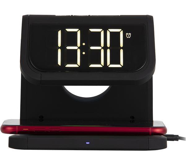 Akai Wireless Charging Alarm Clock- A58125
