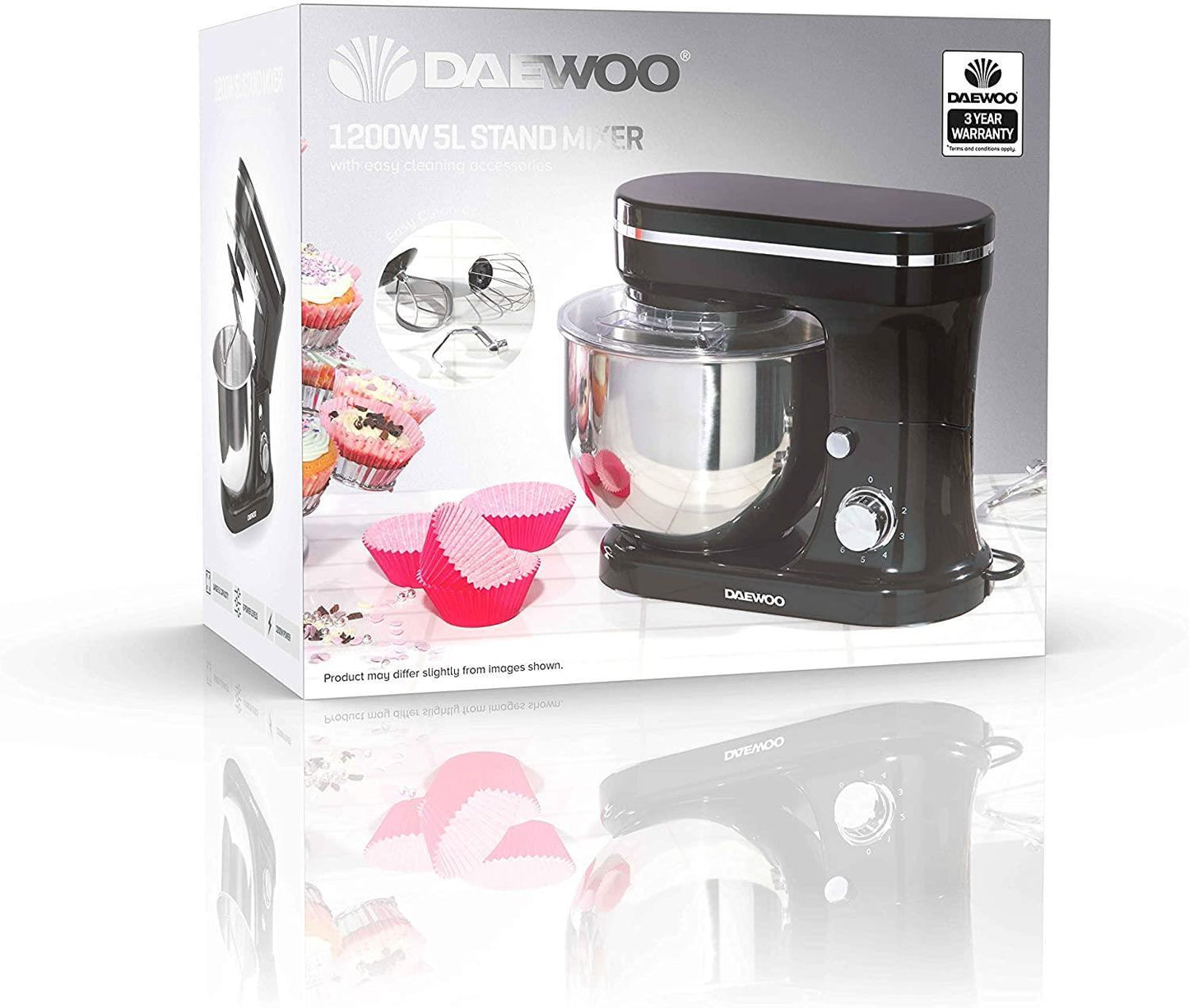 Daewoo 1200W 5L Stand Mixer SDA1757