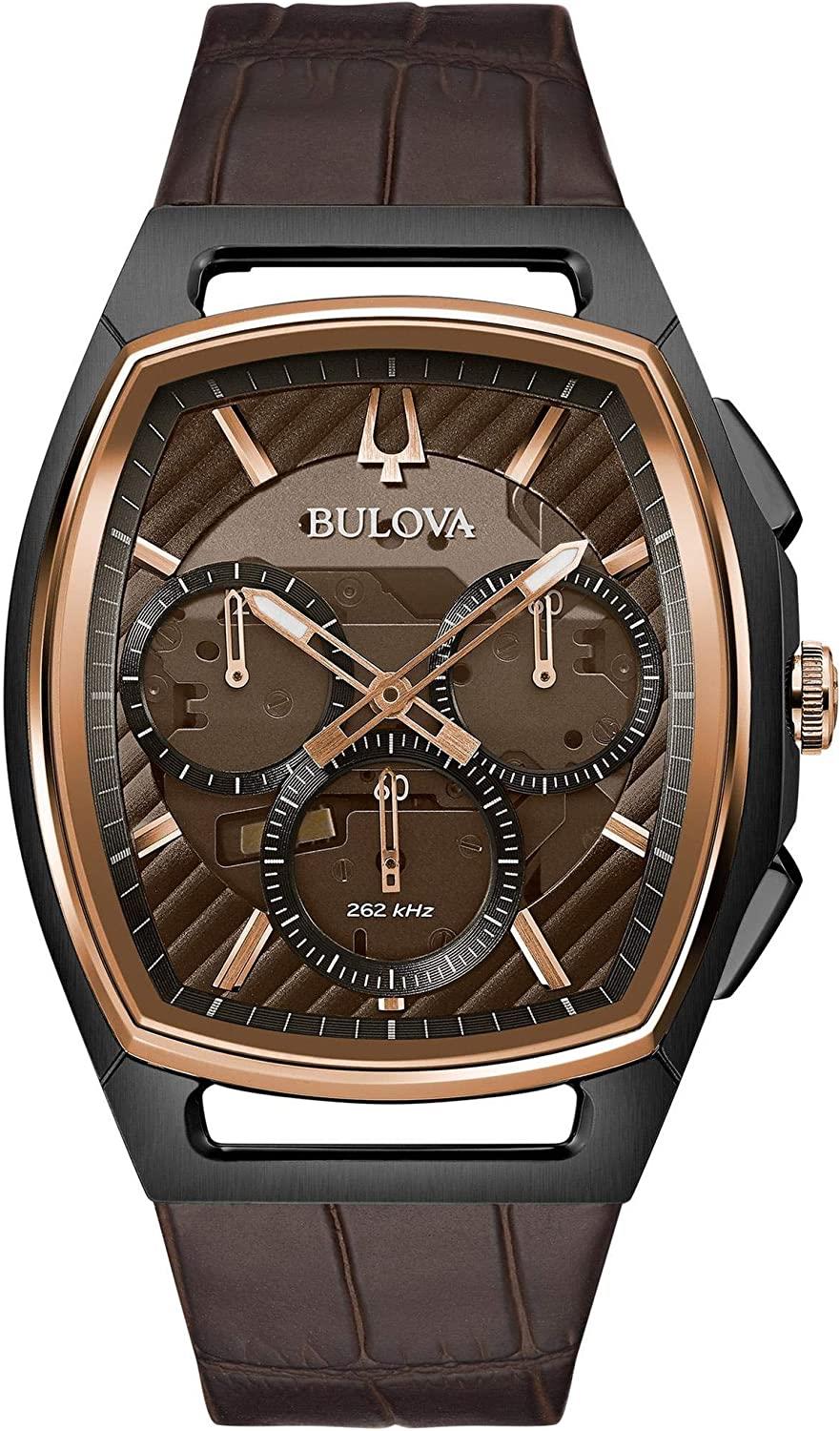 Bulova Mens Curve Chronograph Watch 98a264