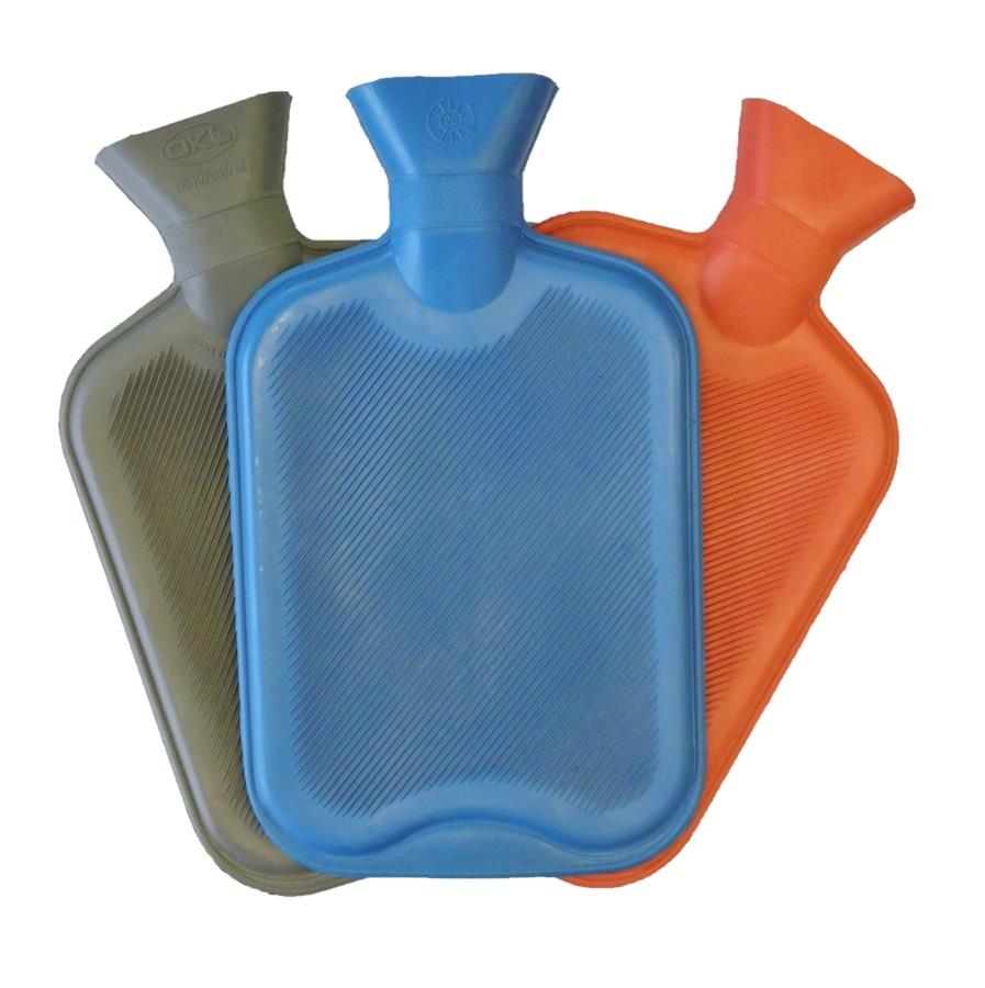 Knight 2L Hot Water Bottle- 1x Assorted Colour