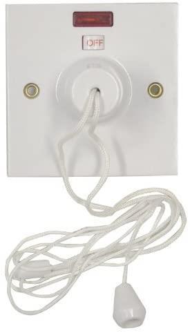 Eagle Ceiling Pull Switch with Neon 45A