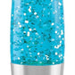 Global Gizmos 16" Blue Glitter Lamp- 48670