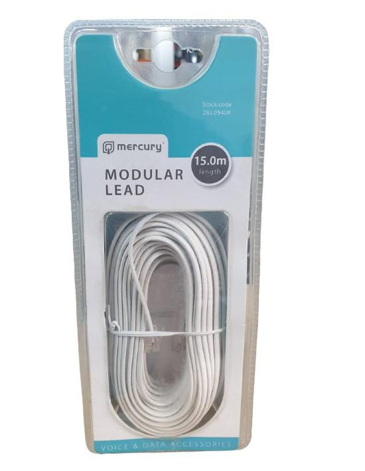 Mercury Modular 15 meter White lead Adaptor 283.094UK