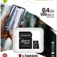 Kingston Canvas Select Plus MicroSD (SD Adapter Included)- 64GB