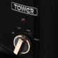 Tower 3.5L Slow Cooker 3.5 Litre 210w Stainless Steel with 3 Heat setting T16018RG