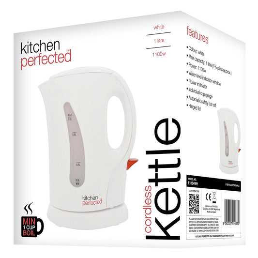 Kitchenperfected 1lt Cordless Jug