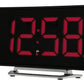 Acctim Sierra Stylish Curved Jumbo Red LED Dual Alarm Clock 15004