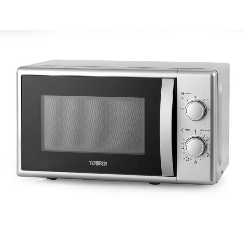 Tower 20l Microwave Silver 700w T24034SIL