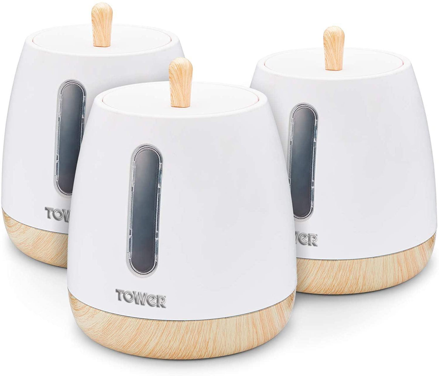 Tower Scandi Set of 3 Canisters T826031W