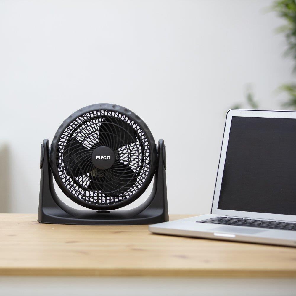 PIFCO 8" Wall/Desk Mount Circulator Fan