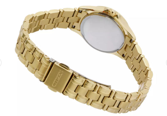 Citizen Ladies Bling Eco-drive Swarovski Crystal Bracelet Watch Ew1842-55d