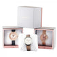 Henley Womans Sleek Rose Gold  Modern Bracelet Watch - H07291.44