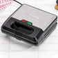 Daewoo 3-in-1 Snack Maker, Sandwich, Waffle & Panini Press- SDA1562