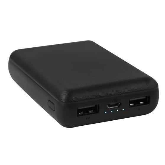 Activate Portable Charger Power Bank, 10000 mAh - Black