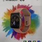 C6 Smart Watch Black Silicon Strap Black Case