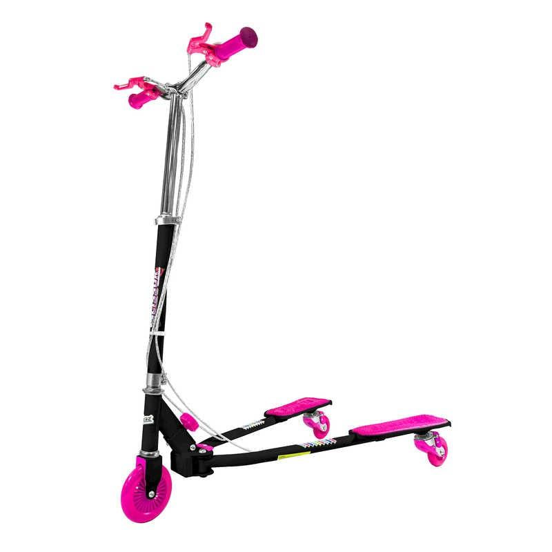 Ozbozz Scissor Scooter Black & Pink - SV12852