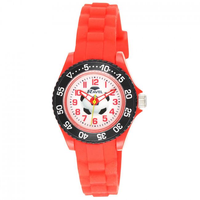 Ravel Childrens Boys & Girls Silicone Rubber Watch R1807-Hot Pink/Red/Blue/Pink