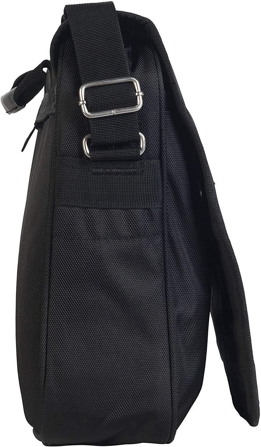 Wenger Messenger Bag, 42 cm, 24 Liters, Black – DK Wholesale Ltd