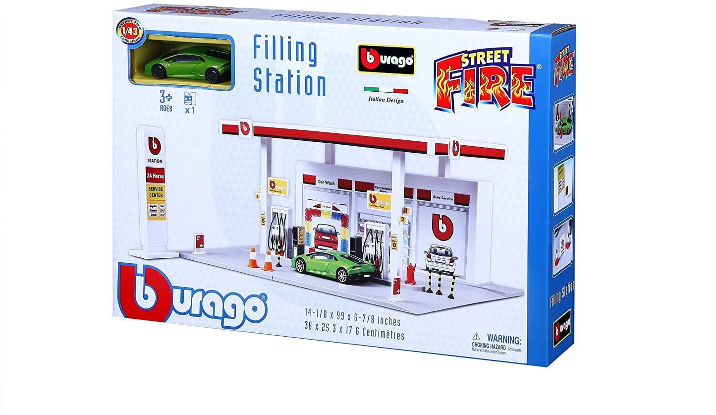 1:43 Street Fire Bburage City Train Station inc 1 Car- 31505