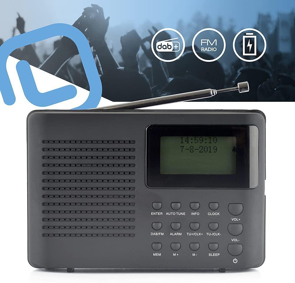 Lloytron DAB+/ FM Personal Radio - Black