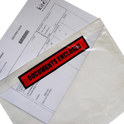 A7 Document Enclosed Wallets Plain 95mm x 125mm (Pack 1000)